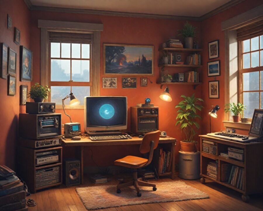 Como montar um setup retrô incrível e funcional