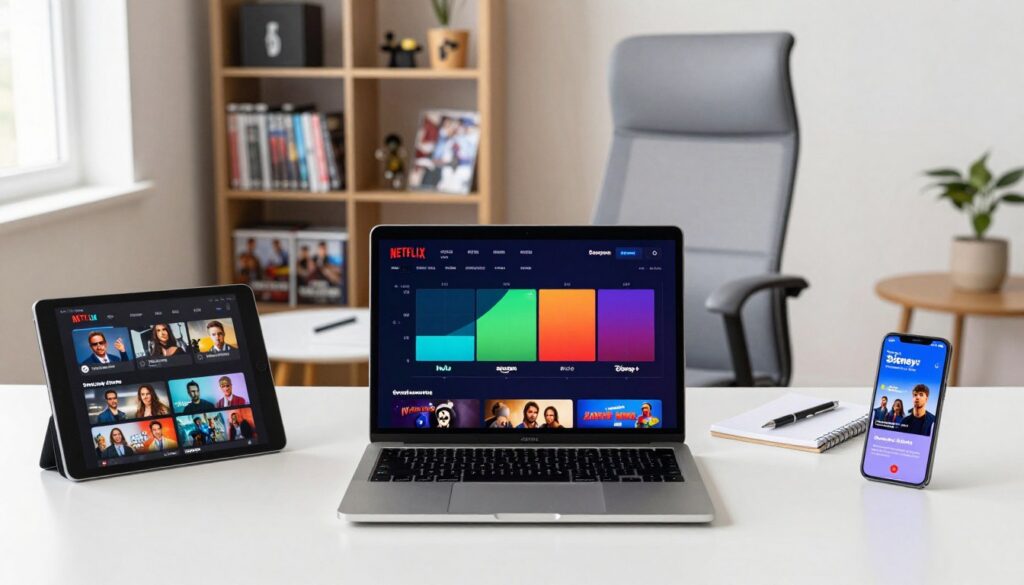 comparar preços plataformas de streaming