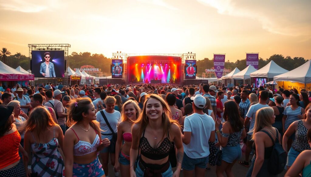 impacto da cultura pop em festivais de música