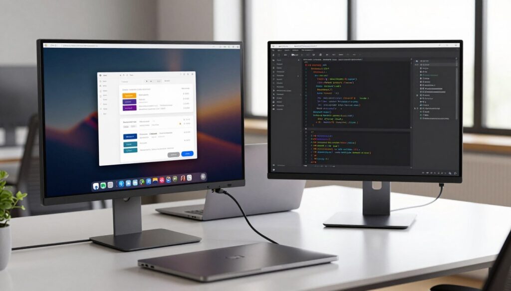 monitores com conexão USB-C