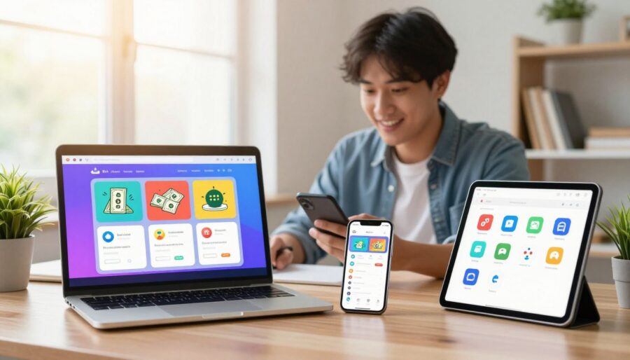 Os Melhores Aplicativos para Ganhar Dinheiro Online
