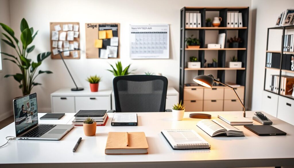 como manter o ambiente de trabalho organizado
