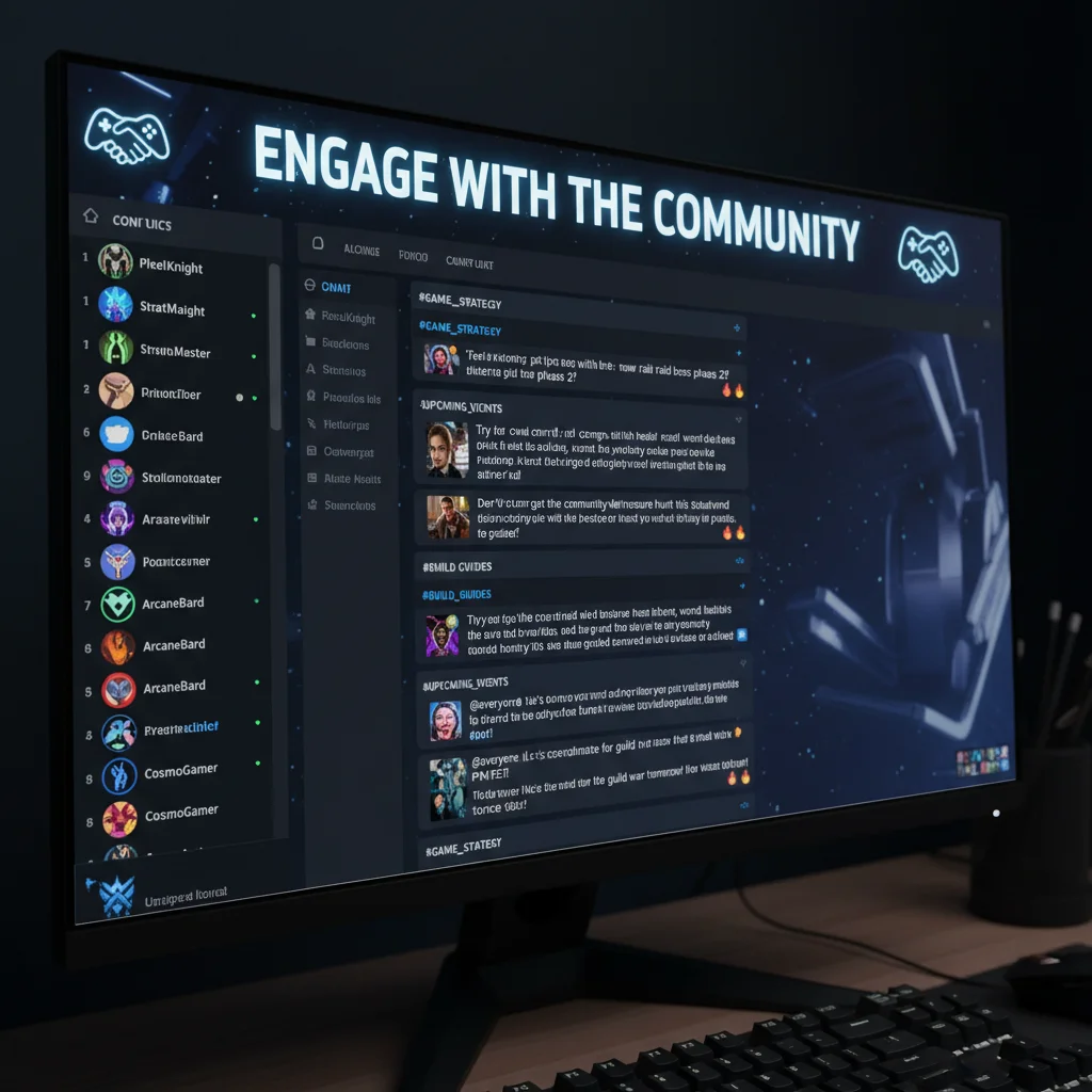 Online gaming community forum showing active discussions and player interaction.