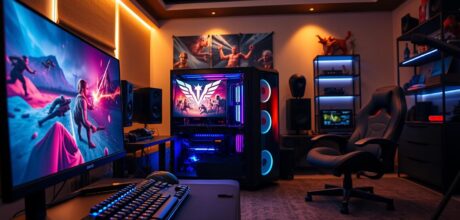 Melhores equipamentos para montar um setup gamer bonito e funcional
